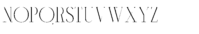 Milegance Regular Font UPPERCASE