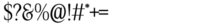 Milfont Regular Font OTHER CHARS