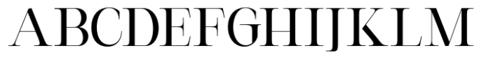 Milghera Serif Regular Font UPPERCASE