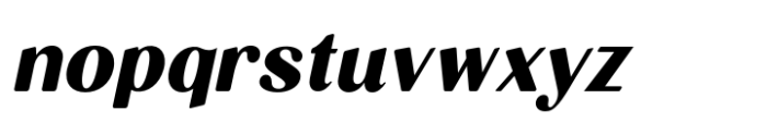 Milgran Semi Condensed Italic Font LOWERCASE