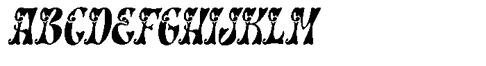 Milgunday Italic Font UPPERCASE