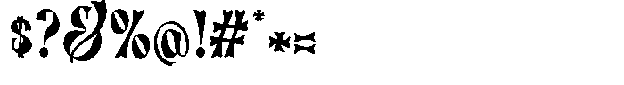 Milgunday Regular Font OTHER CHARS