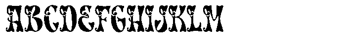Milgunday Regular Font UPPERCASE