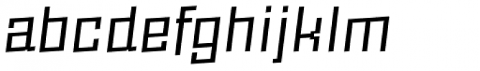 Milica Light Italic Font LOWERCASE