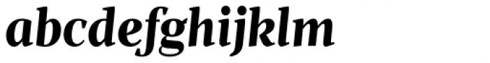 Milio Bold Italic Font LOWERCASE