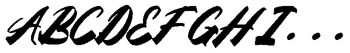 Milion State Italic Font UPPERCASE