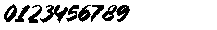 Milion State Regular Font OTHER CHARS