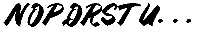 Milion State Regular Font UPPERCASE