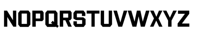 Military Jr34 Bold Font UPPERCASE