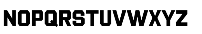 Military Jr34 Extrabold Font UPPERCASE