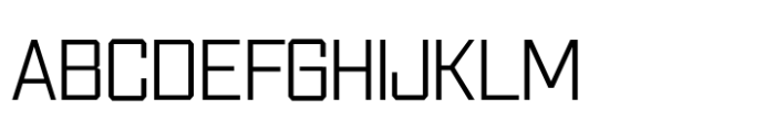 Military Jr34 Light Font UPPERCASE