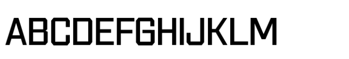 Military Jr34 Medium Font UPPERCASE