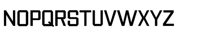 Military Jr34 Medium Font UPPERCASE