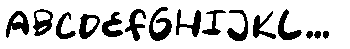 Milk Pie Font UPPERCASE