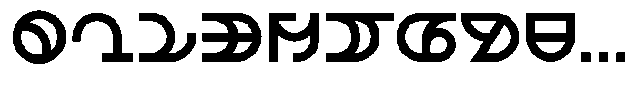Milkn Oonja Font OTHER CHARS