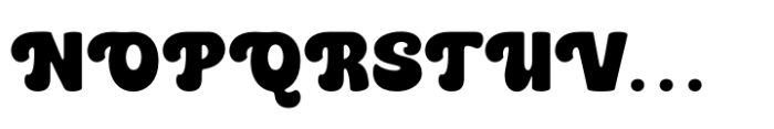 Milky Bun Font UPPERCASE