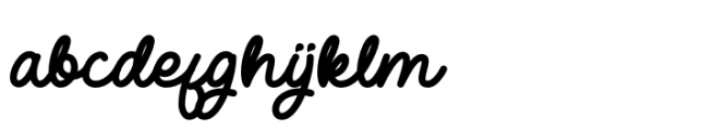 Milky Fruty Regular FONT