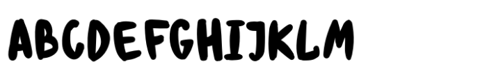 Milky Rimds Cyrillic Font UPPERCASE