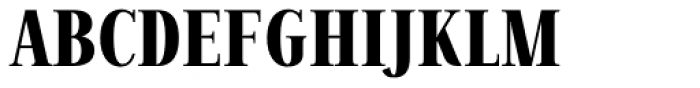 Millard Condensed Bold Font UPPERCASE