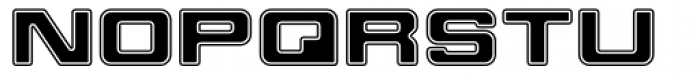 Millenium Bold Extended Font LOWERCASE