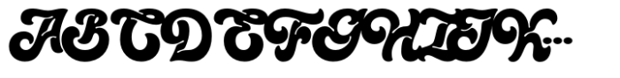 Milley Font UPPERCASE