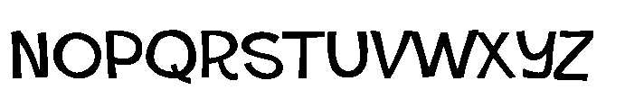 Millicent Pootwaddle Font LOWERCASE