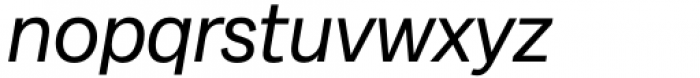 Milligram Italic Font LOWERCASE
