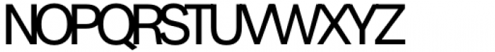 Milligram Macro Regular Font UPPERCASE