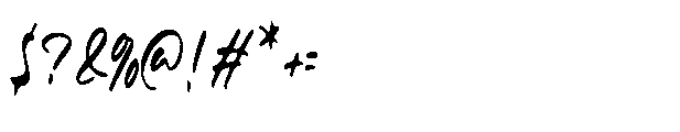 Millostha Font OTHER CHARS
