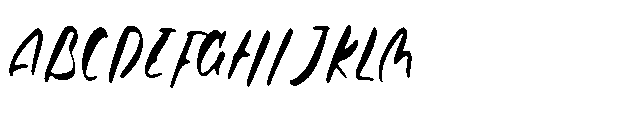 Millostha Font UPPERCASE