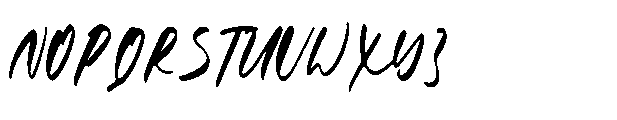 Millostha Font UPPERCASE