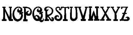 Millow Dunno Font UPPERCASE