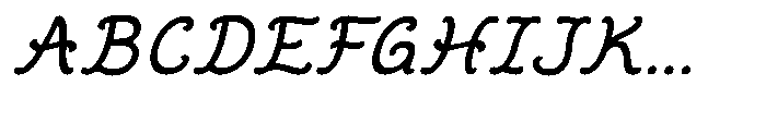 Milnarate Italic Font UPPERCASE