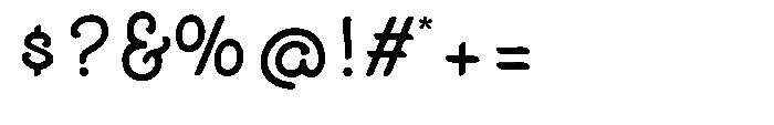 Milnarate Regular Font OTHER CHARS