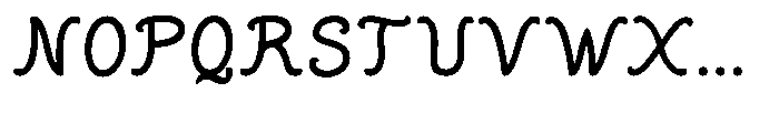 Milnarate Regular Font UPPERCASE