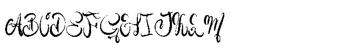 Mils Shorety Font UPPERCASE