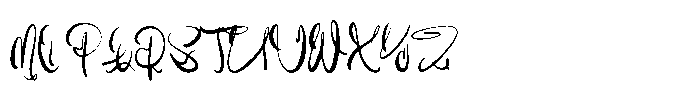 Mils Shorety Font UPPERCASE