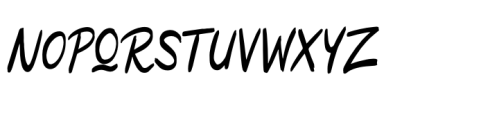 Miltine Almonz Regular Font LOWERCASE