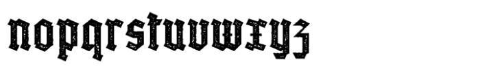 Miltorn  Stamp Font LOWERCASE