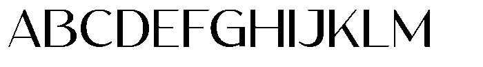 Miluno Regular Font UPPERCASE