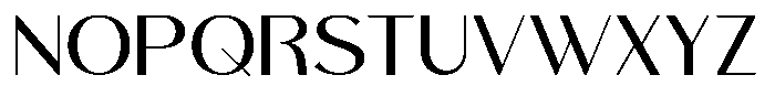 Miluno Regular Font UPPERCASE