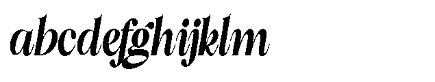 Milver Light Walking Condensed Italic FONT