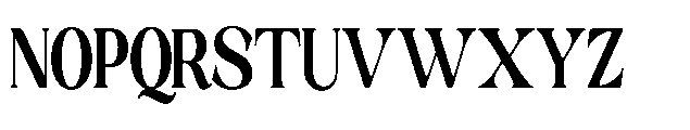 Milver Light Walking Condensed Font UPPERCASE