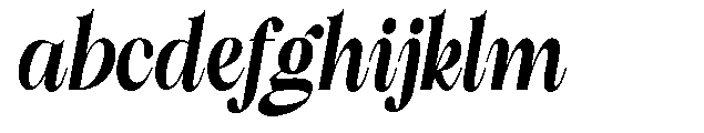 Milver Light Walking Expanded Italic FONT