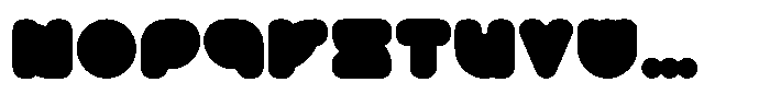 Milwaukee Boogie  - Bounce Font LOWERCASE