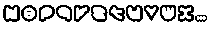 Milwaukee Boogie  - Vibe Font LOWERCASE