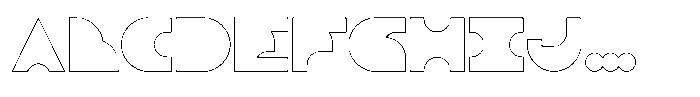Milwaukee Funk - Rhyme Font UPPERCASE