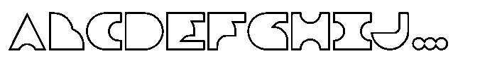 Milwaukee Funk -Vibe Font UPPERCASE