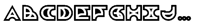 Milwaukee Groove - Bold Font UPPERCASE