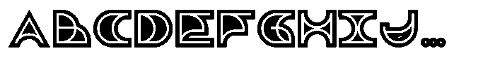 Milwaukee Groove - Book Font UPPERCASE